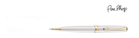 Diplomat Excellence A² Pearl White / Gold Plated Vulpotloden